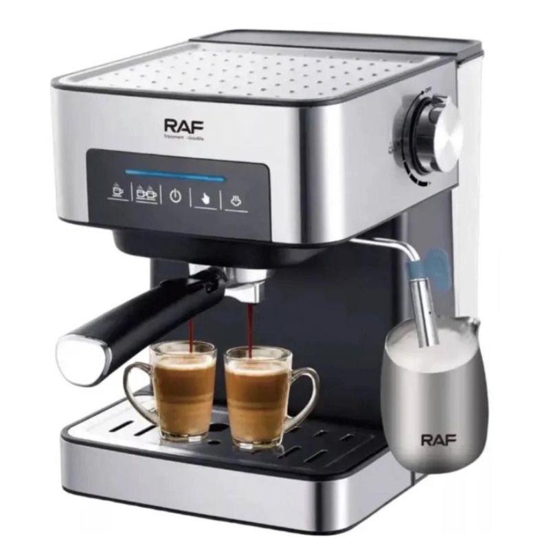 Cafetera Espresso Con Espumador 10 Tazas 850W R136 Raf-0