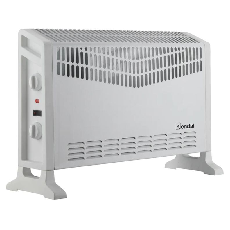 Calefactor Convector Turbo Electrico 2000W Blanco KCH-2020 Kendal-0