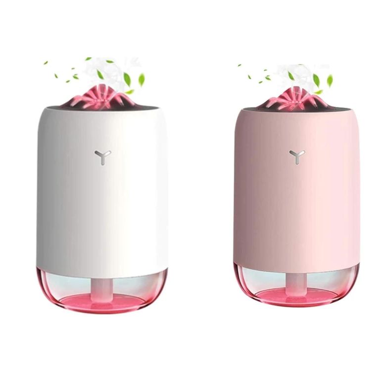 Mini Humidificador Difusor De Aromas 7 Colores LED 260ml-2
