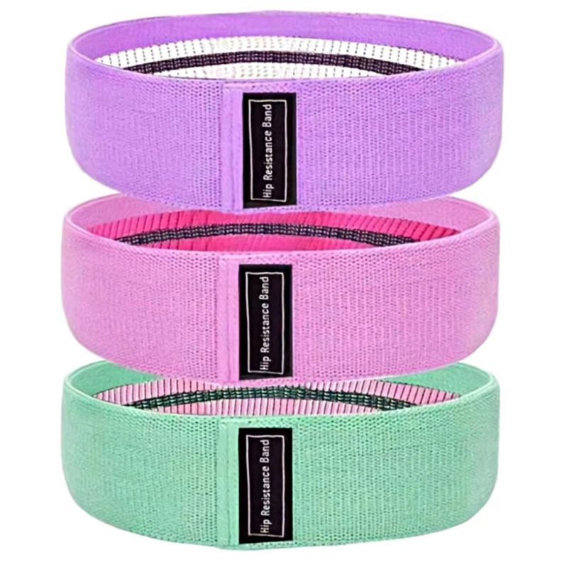 Pack 3 Bandas Elasticas Colores 3 Resistencias-0