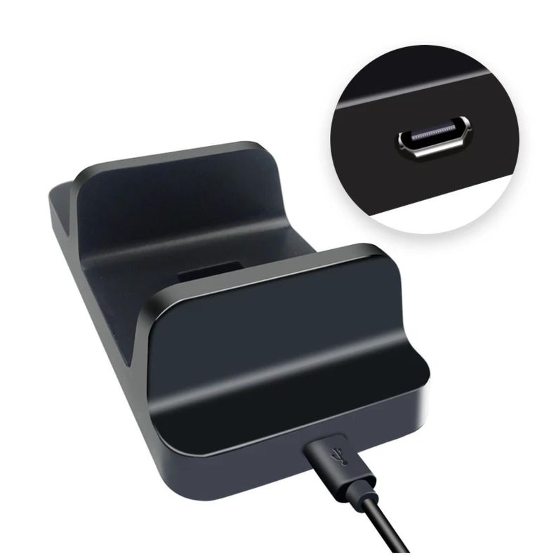 Base Cargador Doble Para Control Joystick PlayStation 4 PS4-2