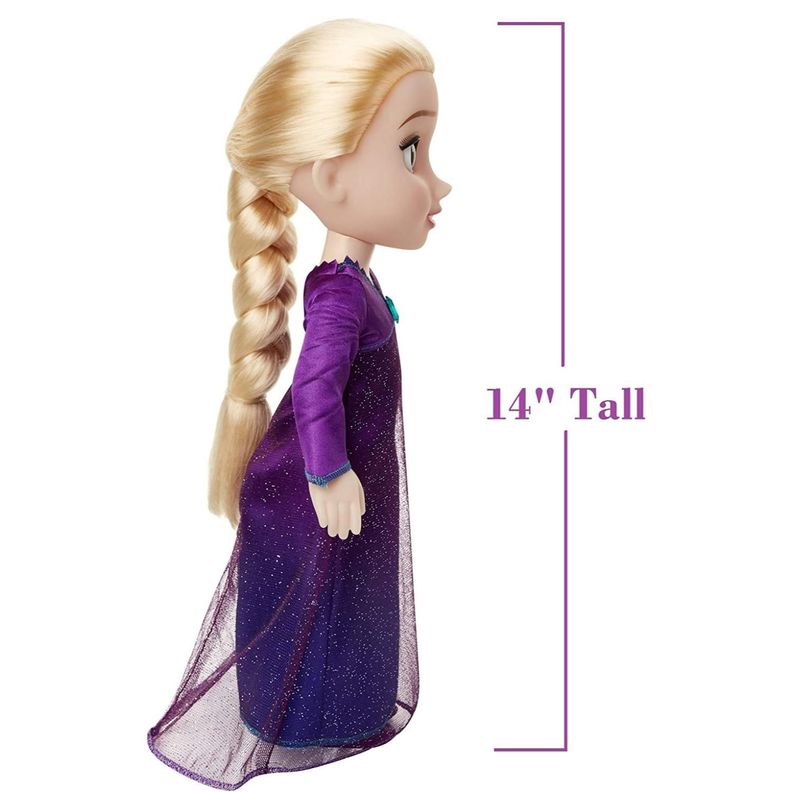 Juguete Figura De Accion Elsa Cantante Español Frozen II Hasbro-2