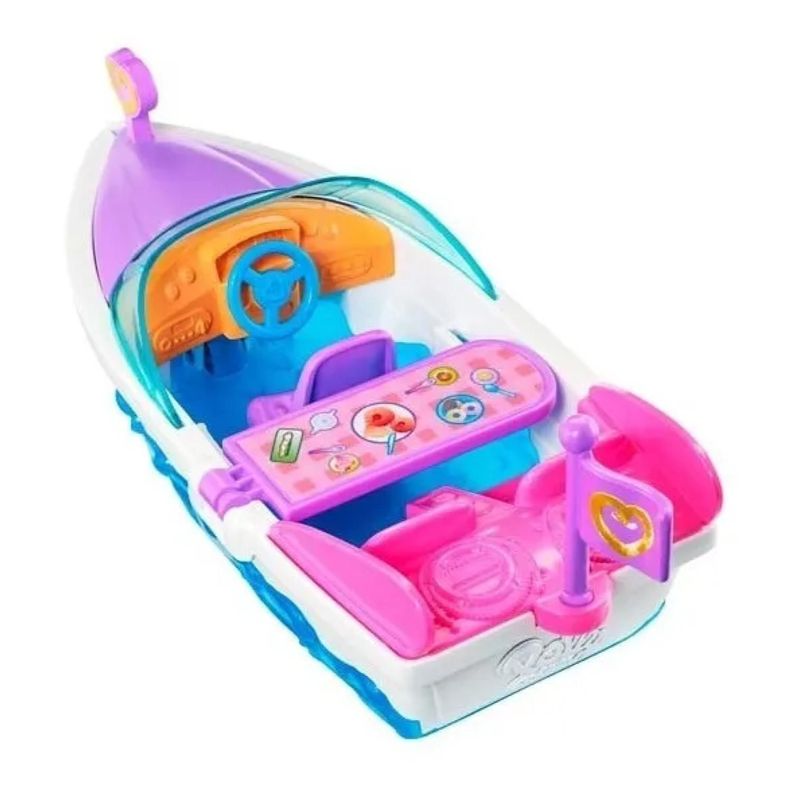 Juguete Aventura Acuatica Lancha Infantil Polly Pocket-0