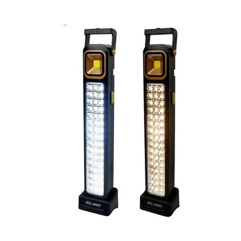 Lampara De Emergencia 48 LED Solar Y Recargable -1
