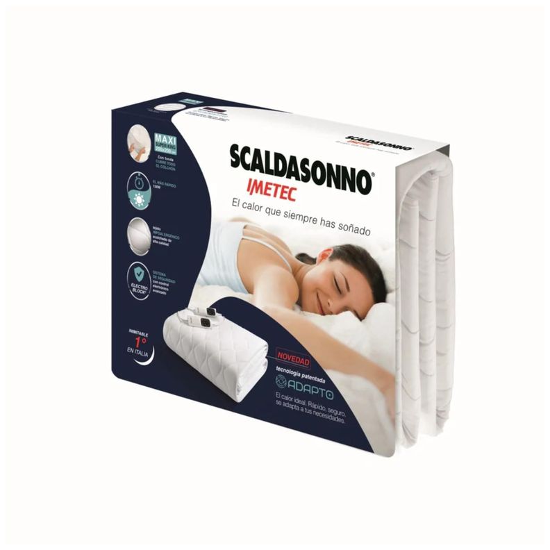 Calientacama 3 Plazas Super King 200x200CM 6 Temperaturas Maxi Adapto-4