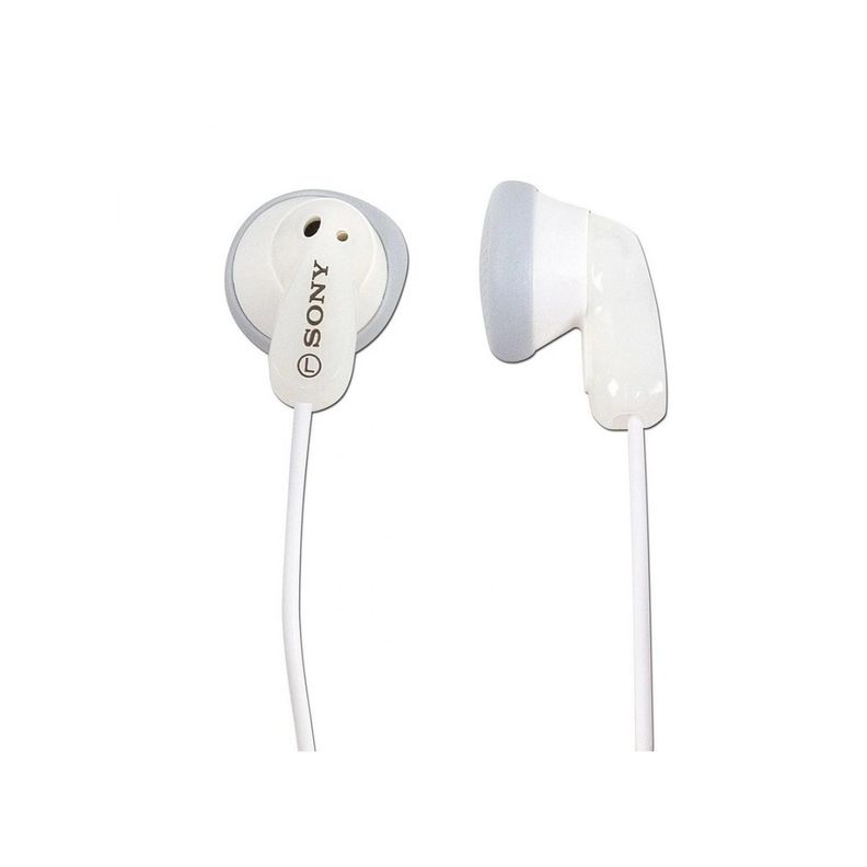 Audifonos De Tapon Jack 3.5mm Blanco MDR-E9LP Sony-1