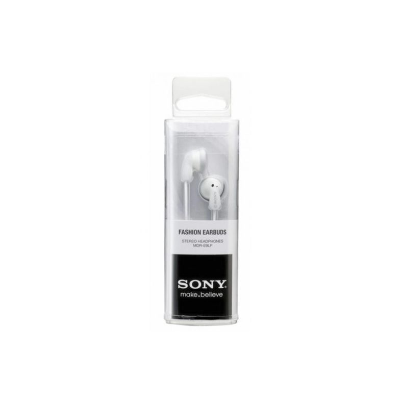 Audifonos De Tapon Jack 3.5mm Blanco MDR-E9LP Sony-2