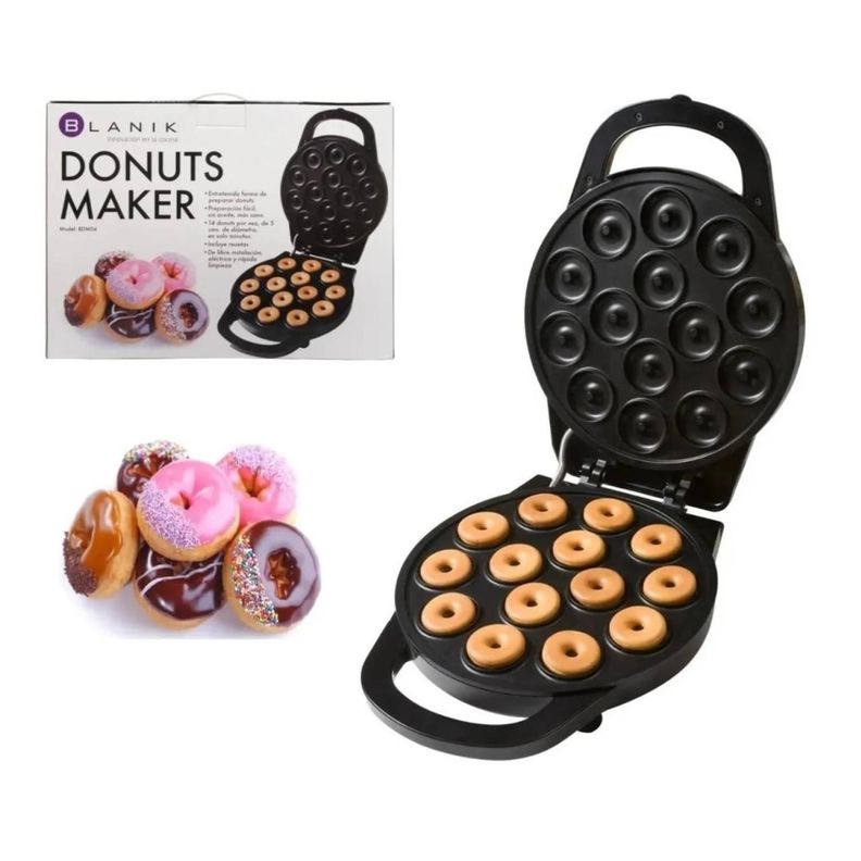 Maquina Para Donas 14Und Donuts Maker Blanik-1