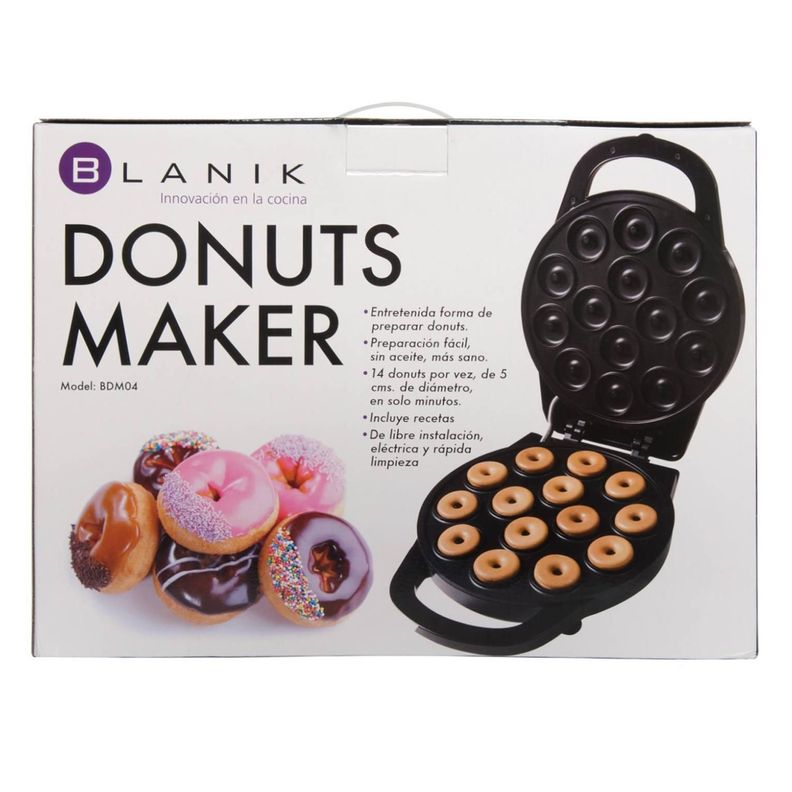 Maquina Para Donas 14Und Donuts Maker Blanik-4