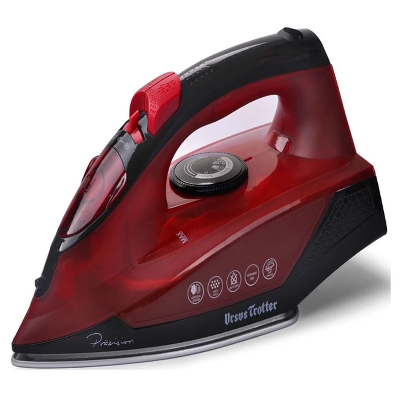Plancha A Vapor 2200W 260ml Rojo Ut-Dunst Ursus Trotter-0
