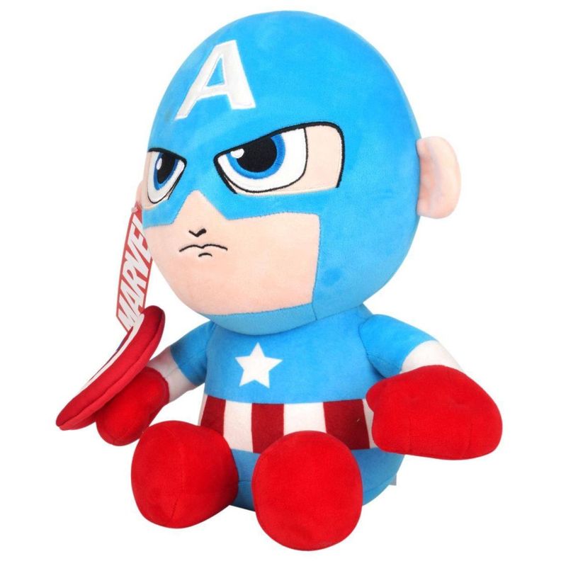 Juguete Figura De Accion Peluche Capitan America 30Cm-1