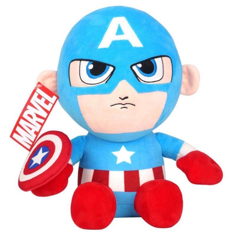 Juguete Figura De Accion Peluche Capitan America 30Cm-0