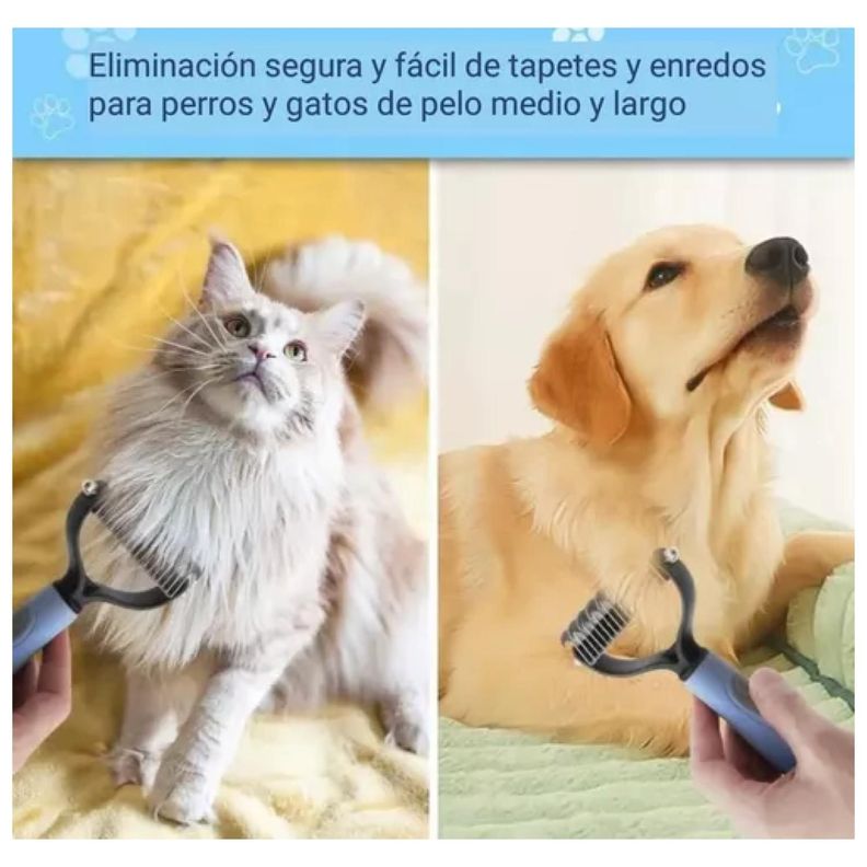Pack De Limpieza Para Mascotas Corta Uñas Lima Cepillo-3