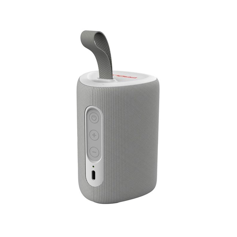 Parlante Bluetooth 6W RMS IPX6 Blanco Zerob Proline Master G-1