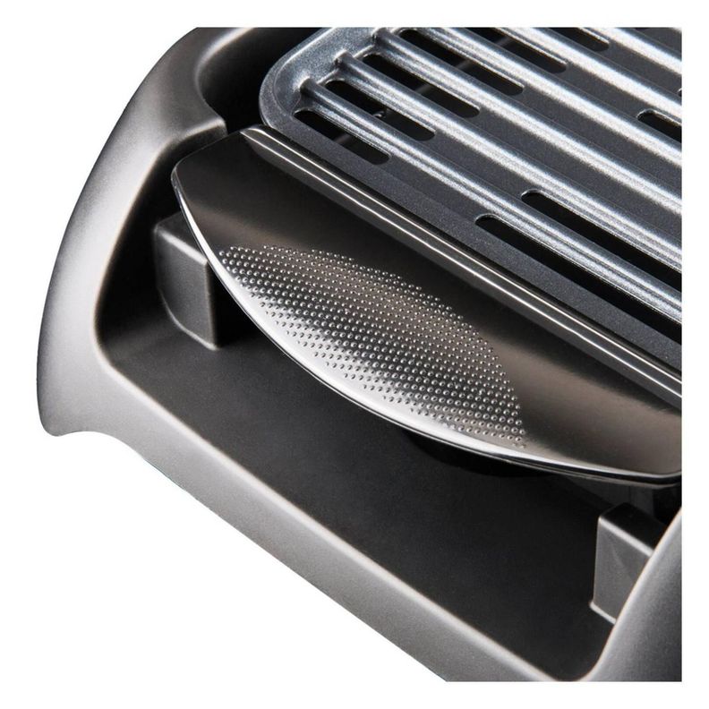 Parrilla Electrica 1000W 220°C 5N Negro TH-180 Thomas-3