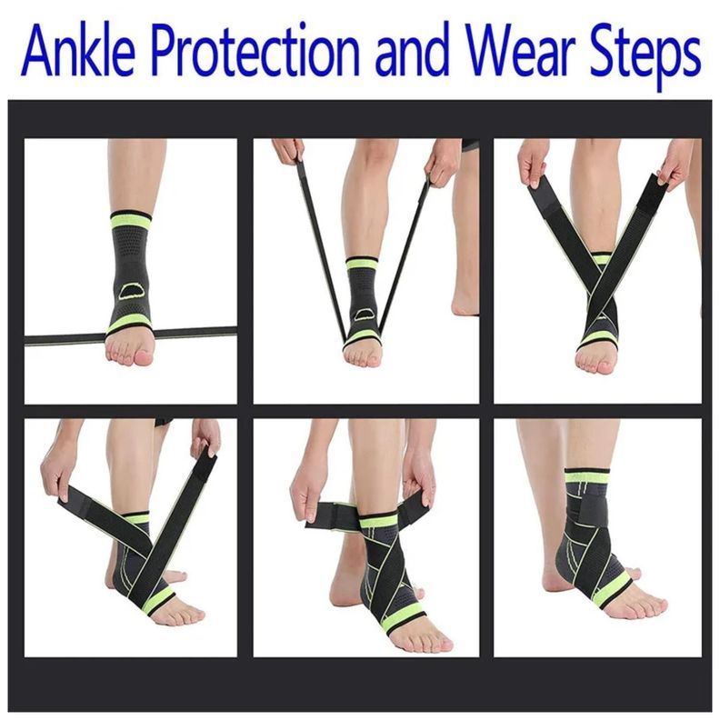 Tobillera Deportiva Elastica Compresion Cuidado Lesion-2