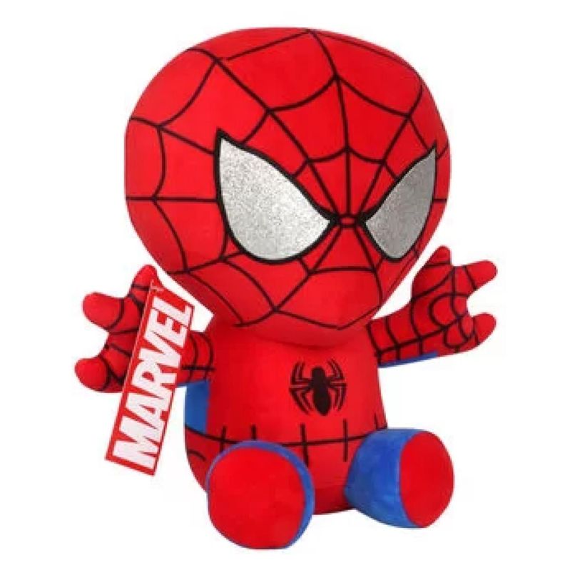 Juguete Figura De Accion Peluche Spider Man Rojo 30Cm-3
