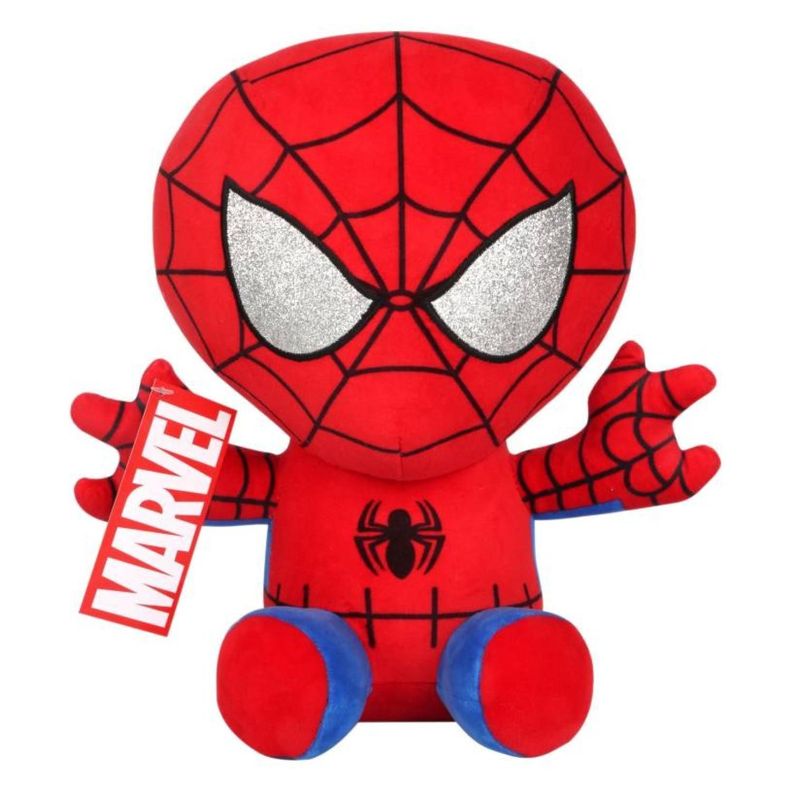 Juguete Figura De Accion Peluche Spider Man Rojo 30Cm-0