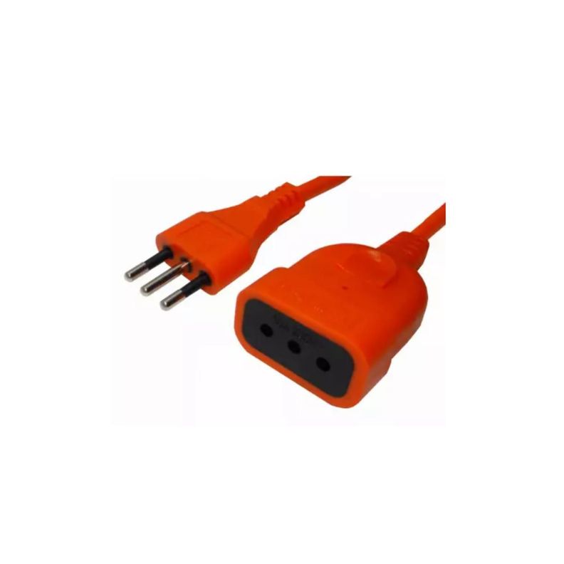 Alargador Extension De Corriente 15Mts 10A Naranja-2