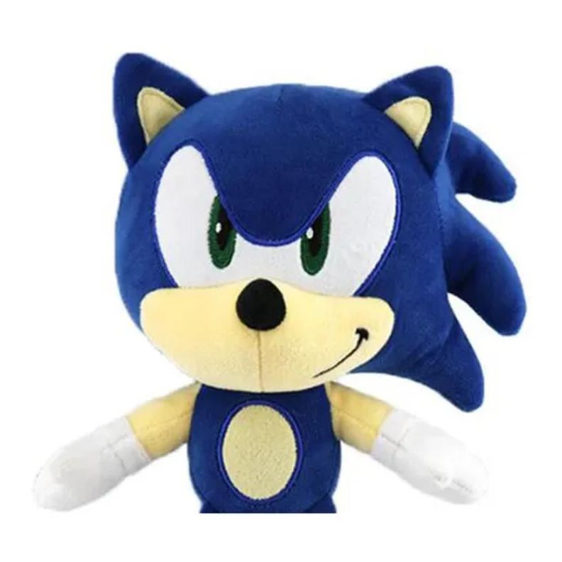 Juguete Figura De Accion Peluche Sonic Azul-1