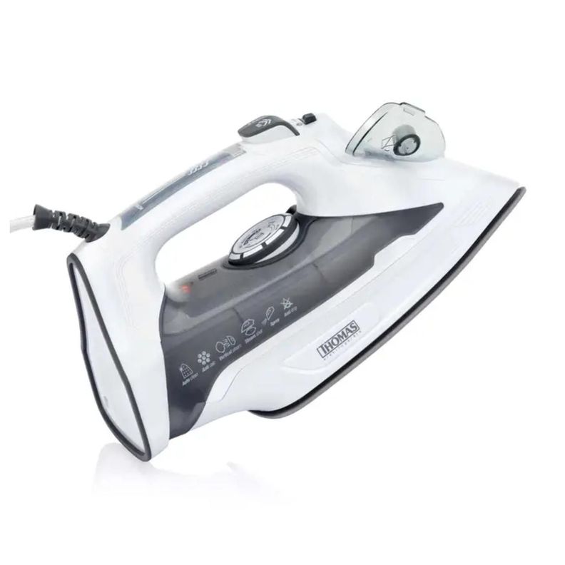 Plancha A Vapor Vertical 2200W 360ml Blanco TH-7060 Thomas-3