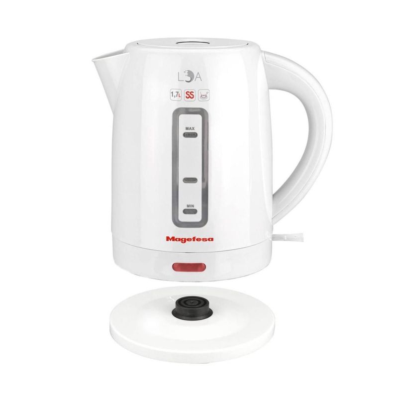 Hervidor Electrico 1700ml 1800W Blanco LOA 3635-2