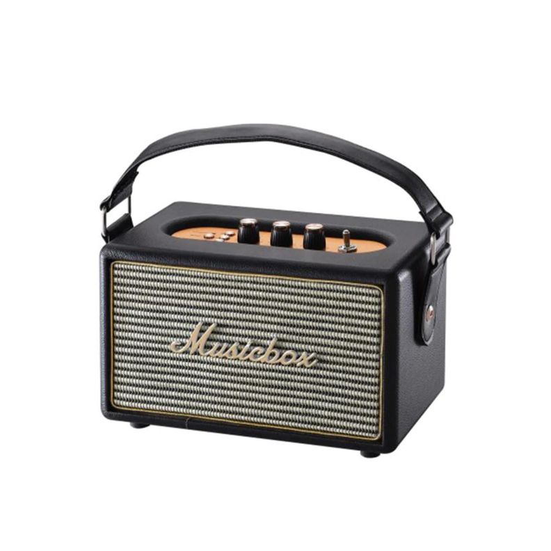 Radio Parlante Bluetooth AUX USB FM AM SW Vintage Musicbox Mlba-0