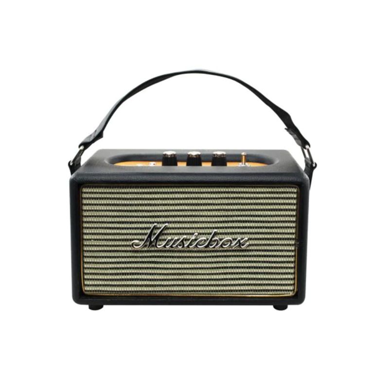 Radio Parlante Bluetooth AUX USB FM AM SW Vintage Musicbox Mlba-1