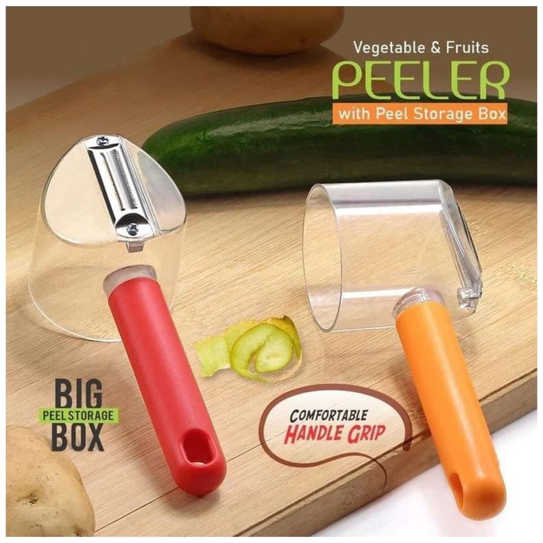 Pelador Manual De Verduras Y Frutas Con Deposito-5