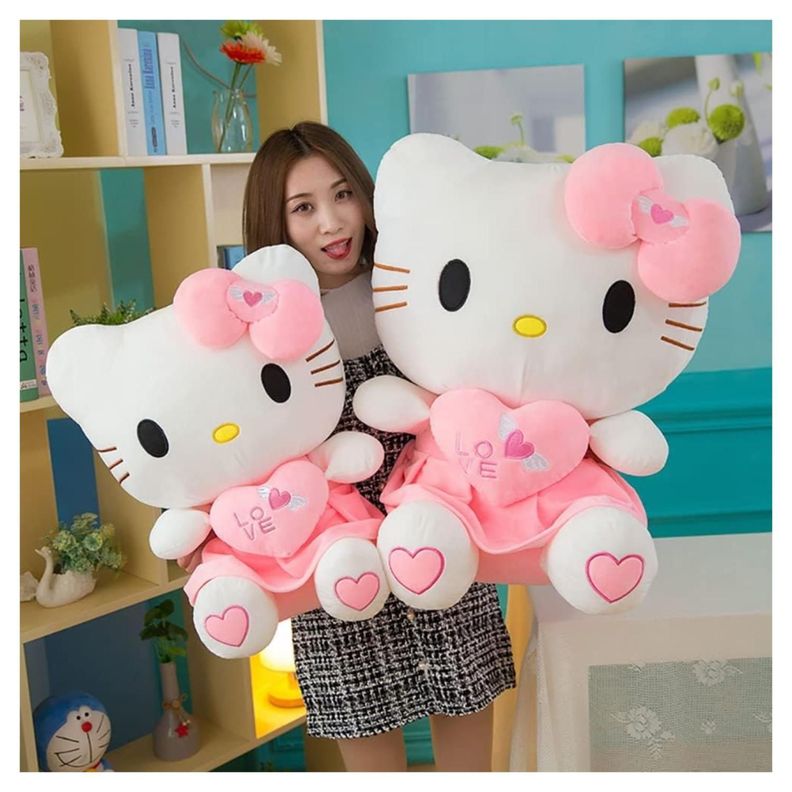 Juguete Peluche Hello Kitty 45cm Rosado Infantil-1