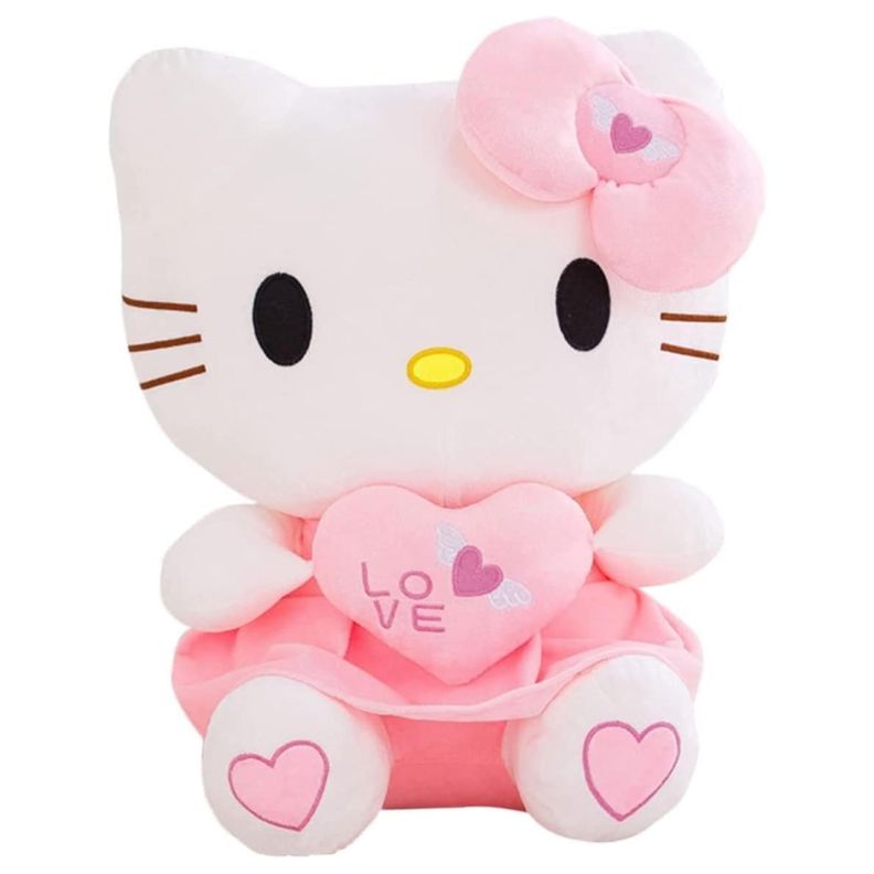 Juguete Peluche Hello Kitty 45cm Rosado Infantil-0