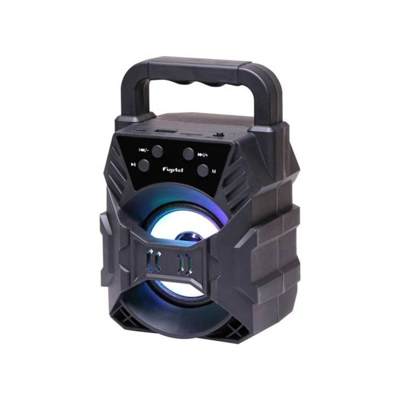 Parlante Portatil Bluetooth 5WRMS USB Negro Fujitel -0