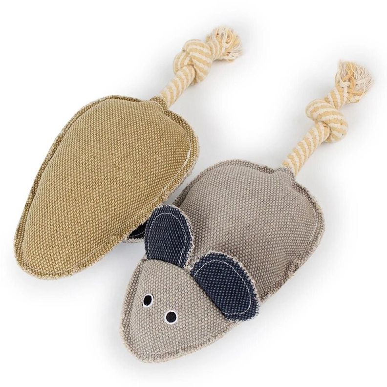 Juguete Peluche Con Sonido Raton Grande Para Mascotas-1