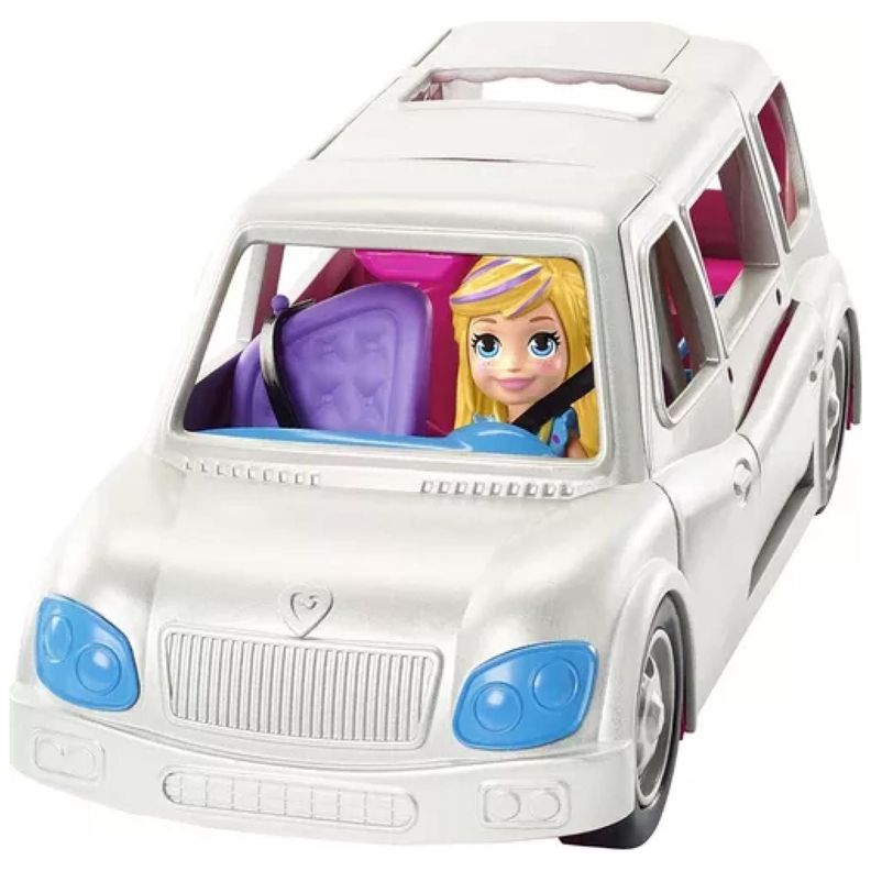 Juguete Polly Pocket Con Limusina De Lujo Y Accesorios-0