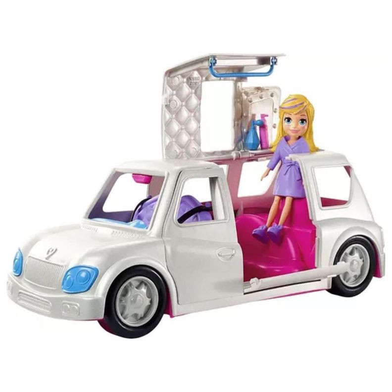 Juguete Polly Pocket Con Limusina De Lujo Y Accesorios-2
