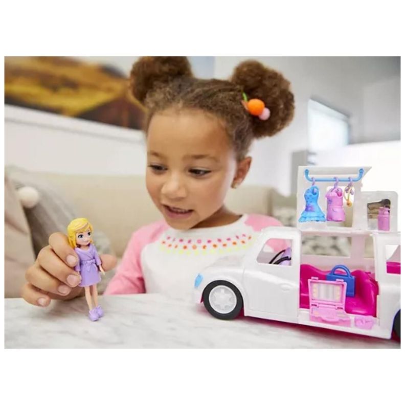 Juguete Polly Pocket Con Limusina De Lujo Y Accesorios-4