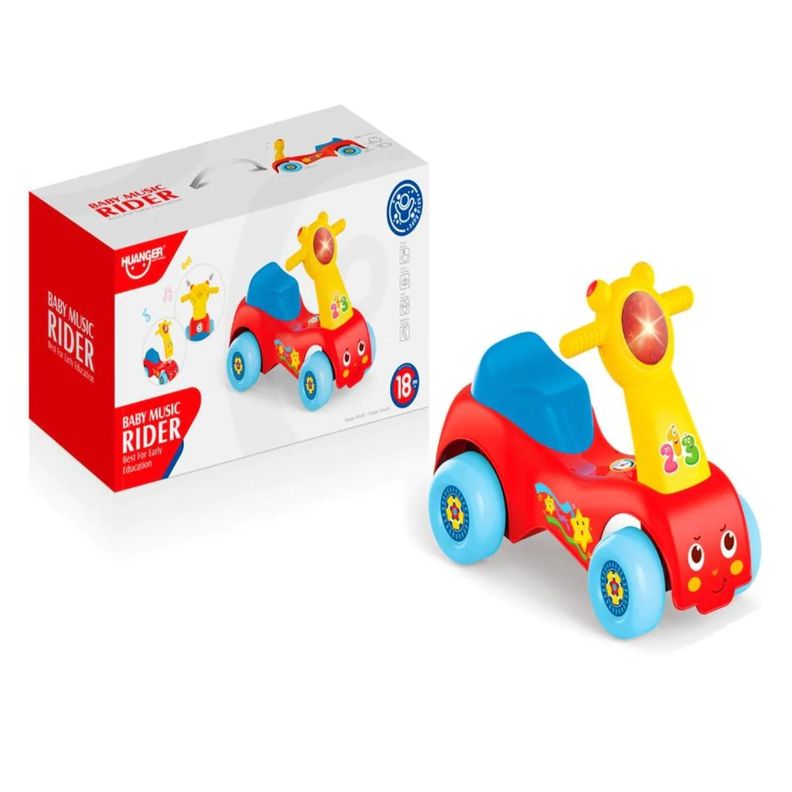 Auto Andadera Musical Con Luces Rider Priori-1