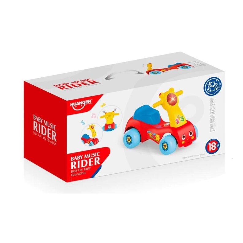 Auto Andadera Musical Con Luces Rider Priori-0
