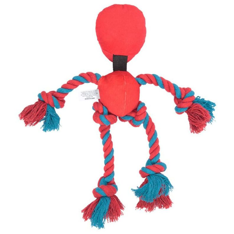 Juguete Interactivo Para Mascotas Spiderman Tierna Rojo-1
