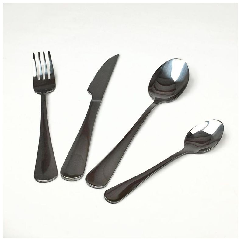 Set De Cuchilleria Elegante 24 Piezas Clasicas Praga-3