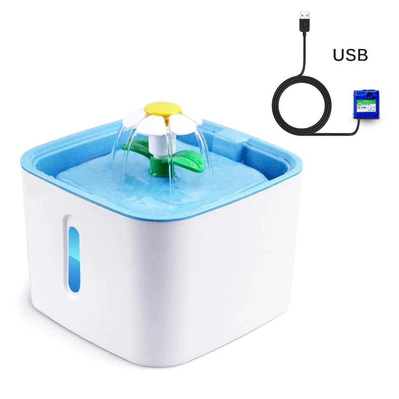 Dispensador De Agua Automatico Tipo Fuente Para Mascotas-1