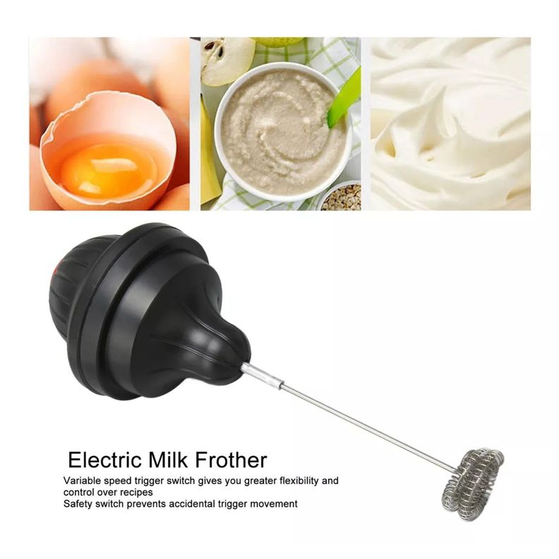 Espumador De Leche Portatil Recargable USB-4