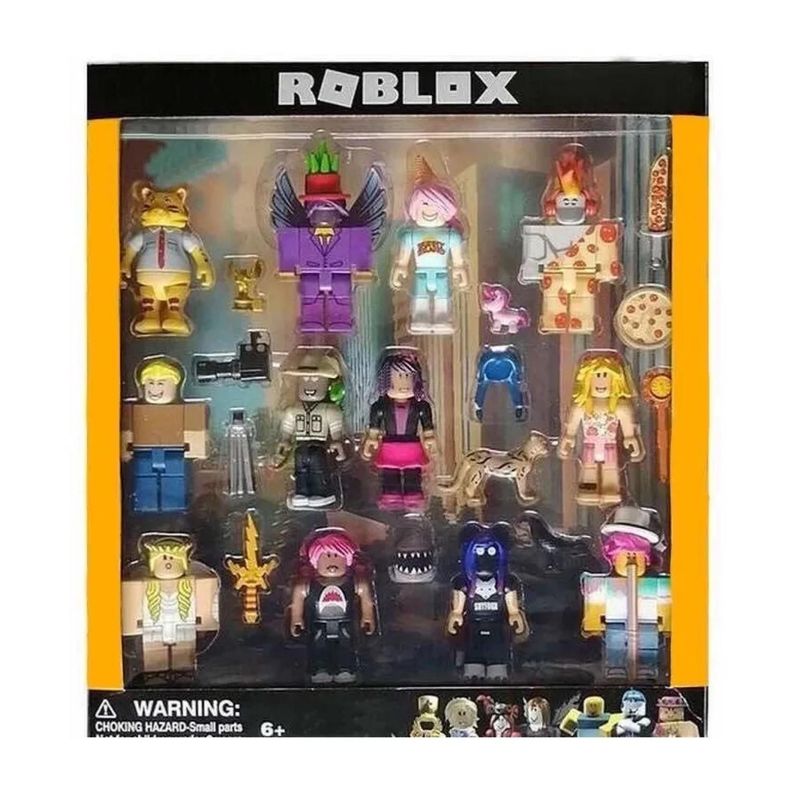 Juguete Set 12 Figuras Roblox 7Cm Serie 2 Pizza Accesorios-0