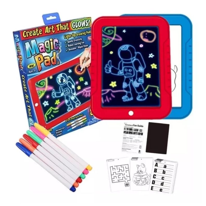 Pizarra De Dibujo Magica Borrado Inmediato MagicPad Infantil-1