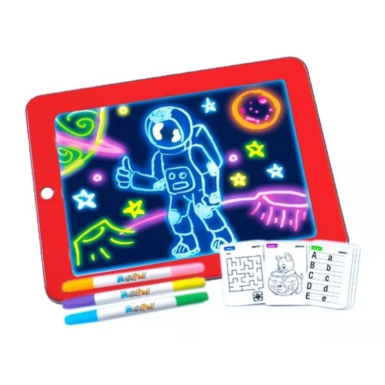 Pizarra De Dibujo Magica Borrado Inmediato MagicPad Infantil-2