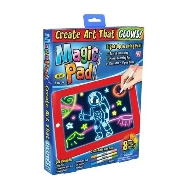 Pizarra De Dibujo Magica Borrado Inmediato MagicPad Infantil-3
