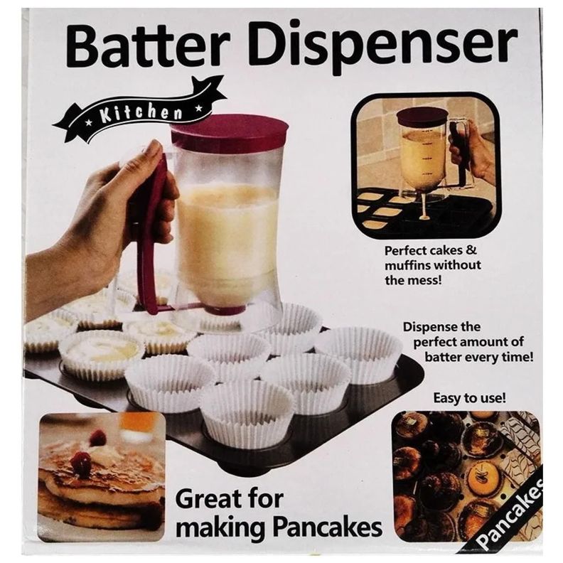 Dispensador Y Medidor De Masa Manual Para Cupcakes Queques-3