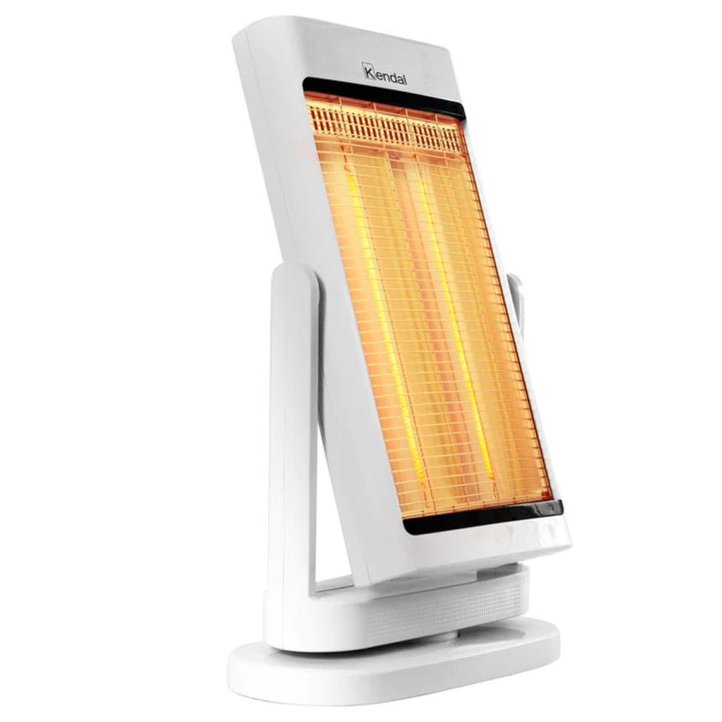 Estufa Calefactor Fibra De Carbono 1800W 2N Blanco KFC-90D1 Kendal-1