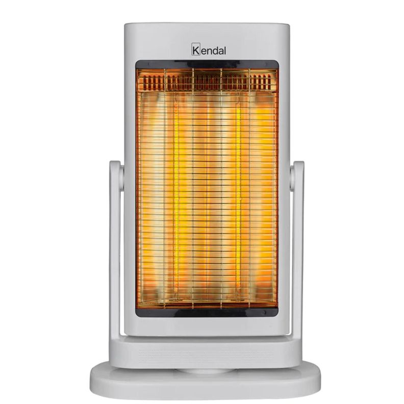 Estufa Calefactor Fibra De Carbono 1800W 2N Blanco KFC-90D1 Kendal-0
