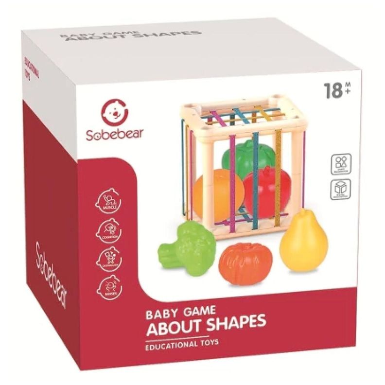 Juguete Canasto De Frutas Y Verduras Interactivo Infantil